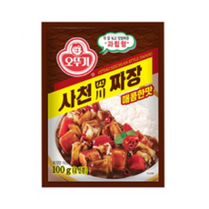 오뚜기 사천짜장 과립형 매콤한맛, 100g, 6개