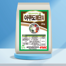 [농사마트] 아쿠도 입제 3kg 토양처리 뿌리발근 미생물 생육증진 FMC코리아 사은품 수저, 1봉