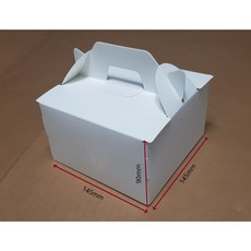 허니브레드상자(무지) 145*145*90 100개 (깔지포함), 1개