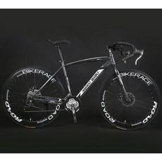 쇼핑타임 싸이클 로드자전거 입문용 로드바이크 (사은품 증정), 레드26인치, 30mm휠, 24단