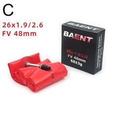 Baent TPU 초경량 자전거 타이어 29인치 산악 자전거 타이어 27.5 26인치 48mm 프랑스식 밸브 1.26-1.75 1.9-2.7 자전거 부품