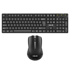 사일런트 풀 사이즈 마우스 및 키보드 USB 리시버 컴팩트 세트 윈도우 컴퓨터 PC 노트북 2.4G, 01 CHINA, 한개옵션1, 한개옵션2