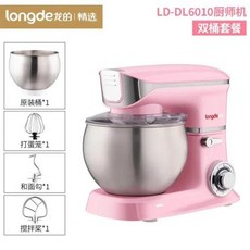 밀가루반죽기 믹서 가정용 소형 계란 반죽 기계 상업용 올인원 다기능 셰프, 없음, 42) 6L Pink C - EU, 1개