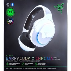 레이저 Barracuda X Chroma 헤드셋, 화이트, RZ04-0522