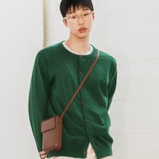 제너럴아이디어 MAN 에센셜 베이직 라운드 가디건 SBD1M04002