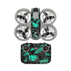 써니라이프 DJI 네오 컬러플 스킨 드론+컨트롤러 스티커 드론악세사리(드론 미포함), 1세트, Cap Man 1세트, Cap Man