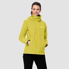 Jack Wolfskin Damen Evandale Hardshelljacke Marigold XL