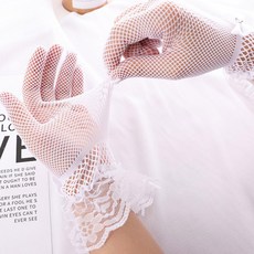 톡톡창고 망사 레이스 uv차단장갑 운전장갑 얇은장갑 스마트터치 미끄럼방지 손등 햇빛차단 여름 - 이미지 9