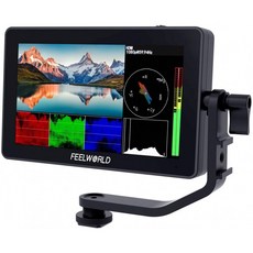 FEELWORLD F6 Plus 5.5 인치 DSLR 카메라 필드 터치 스크린 모니터 (HDR 3D Lut 포함) 소형 풀 HD 1920x1080 IPS 비디오 피킹, 단일옵션