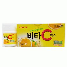 예은마켓 롯데 비타C 박스 65g 6개 수제사탕, 단일 수량, 단일 개당 용량/중량/정