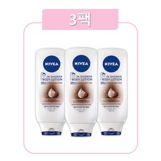 니베아 Nivea 코코아버터 인샤워 바디로션 400ml 3팩, 단일상품