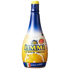 LIMMI 이탈리아 100% 레몬즙 림미 200ml 시칠리아레몬쥬스, 3개입