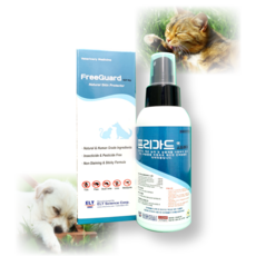 천연추출 애완동물프리가드 스프레이 120ml 외부기생충 방지 스프레이 약국정품, 1개