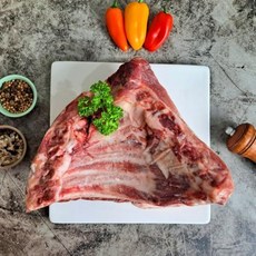생돼지갈비 찜갈비 돈LA갈비 바베큐 통갈비 1kg 2kg 500g 한돈 육즙 국내산, 1kg돈LA갈비용, 1개