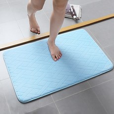 마이리빙몰 폭신폭신 코럴스웨이드 메모리폼 욕실 주방 발매트 리뷰후기