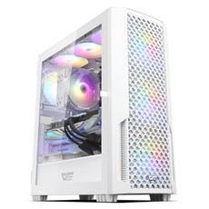 darkFlash DF2100 MESH RGB 강화유리 화이트 미들타워 케이스