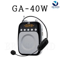 지앤에스 GA40W 무선 헤드셋 마이크 메가폰 40C