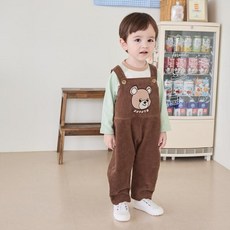 로토토베베 슈가코듀로이멜빵 브라운