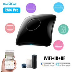 BroadLink RM4 Pro WiFi 스마트 홈 오토메이션 범용 리모콘 WiFiIRRF 스위치 앱 제어 타이머 Alexa 스마트