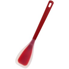 CASUAL PRODUCT 확실히 만능에 사용할 수 있는 실리콘 조리 스푼 RD 볶음, 1개