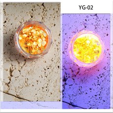 샤이니 글리터 파우더 네일 아트 글리터 시퀸스 UV 에폭시 수지 충전재 장식 DIY 공예 보석 만들기 액세서리, 2, 1개