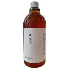 매실청 500ml 수제 따뜻한차 답례품 선물, 1개, 선물포장안함, 1개입