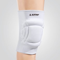 [스타-무릎보호대]쿠션 무릎보호대, WHITE_M