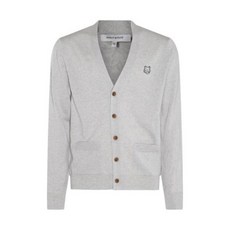 [메종키츠네] 24FW 가디건 MM00509KT1036 H120 L Gray LIGHT GREY MELANGE