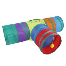 고양이 터널 튜브 키티 구멍 뚫린 반려동물 엿보기, 1개, 3.B18-309