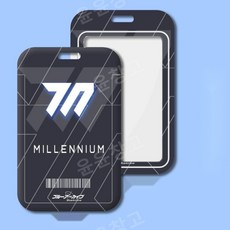 블루 아카이브 학교 로고 사무실 버스 카드 지갑 목걸이 굿즈