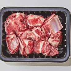 삼형제고기 1등급 한돈 돼지 생갈비 찜용 깍뚝썰기, 2개, 500g