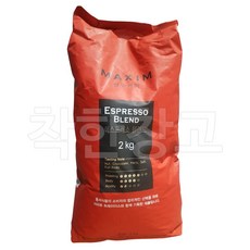 MAXIM 맥심 원두커피 에스프레소 블렌드 2kg 코스트코, 1개