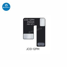 JCID 제거 불필요 페이스 ID 수리 FPC 플렉스 케이블 아이폰 호환 X-12 프로 맥스 미니 문제 해결 도트 프로젝터 납땜, [05] 12PM Face flex, [04] 10Pcs, 19개