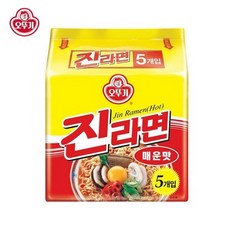 오뚜기 진라면매운맛면120g x5 초대박, 상세페이지 참조