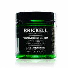 브릭켈 남성 페이스 마스크 (4온스) 113g Brickell Mens Purifying Charcoal Face Mask
