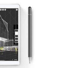 스타일러스 펜 그리기 용량 성 스크린 터치 펜 삼성 갤럭시 탭 S2 S3 9.7 SM T810 T815 T820 5/탭 3 8.0 T310 1 태블릿 펜|태블릿 터치팬|, 단일, 1개, KHD903 black