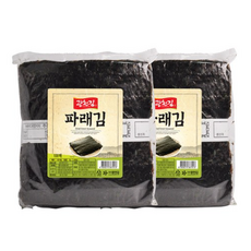 광천김 파래 생김 100p, 4개, 150g