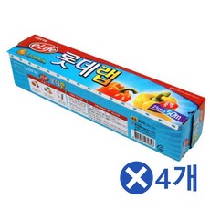 [GBAM]+주방! 주방 랩 25x50cmx4개 가정용랩 랩포장기 밀폐보관 YI//12 가정 식당 업소 : 20W2673+g, 유인 1_Y