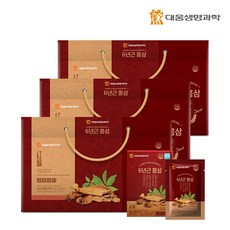 대웅생명과학 6년근 홍삼 70ml 30포 3세트, 90개