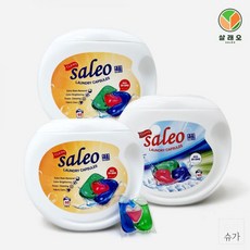 살래오 올인원 캡슐세제 160개입 실내건조 세탁세제 세탁기 고농축 대용량