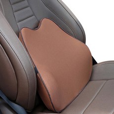 목베개 목 좌석 메모리면 자동차 자동 머리 받침 보호대 쿠션 레스트 베개 액세서리 지원, Cushion Brown