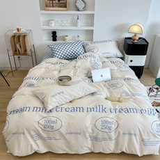 체커보드레터링침구