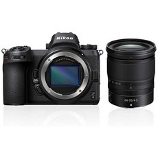 이태리 니콘 Z6 - 24MP 미러리스 카메라 (ISO 100-51200 Z 형 프레임 12fps 광학 VR 안정화 스포츠, 단일옵션