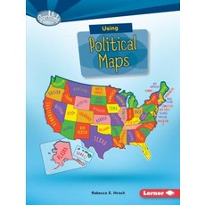 (영문도서) Using Political Maps Paperback, Lerner Classroom, English, 9781512412949