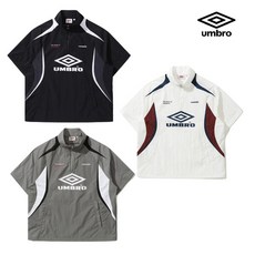 엄브로 [엄브로] 24SS 매장판 남녀공용 HBL CELEB 썸머 우븐셋업 반팔 스탠넥 아노락 UP221CWT53 3종 택1