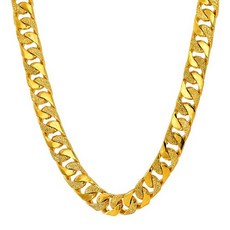 순금면체인목걸이