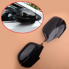 ABS 블랙 자동차 백미러 사이드 미러 커버 트림 혼다 CRV CR-V 2012 2013 2014 2015 2016 2017 2018 2019 2020 적합 1 쌍