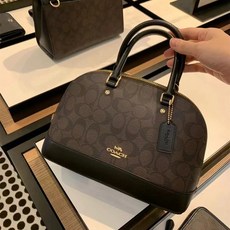 코치 미니 시에라 사첼 인 시그니처 캔버스 F27583 COACH - 쿠론가방