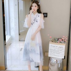 철릭원피스패턴