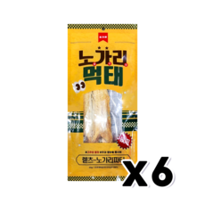 힙한을지로스타일 노가리먹태 1입 술안주 35g x 6개